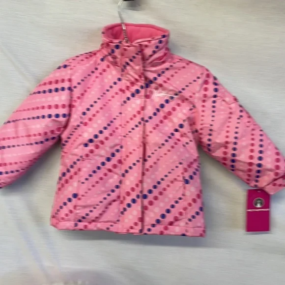 Weatherproof Girls Hooded Coat Size 2T Fuchsia - Picture 8 of 9